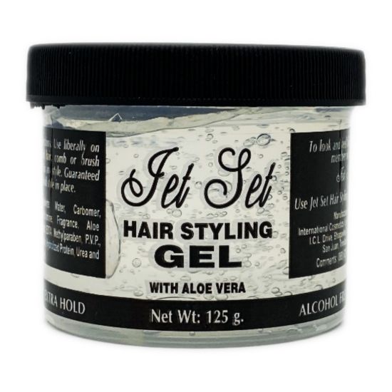 Jet Set Gel Hair Styling Aloe Vera 125g | PriceWhirl